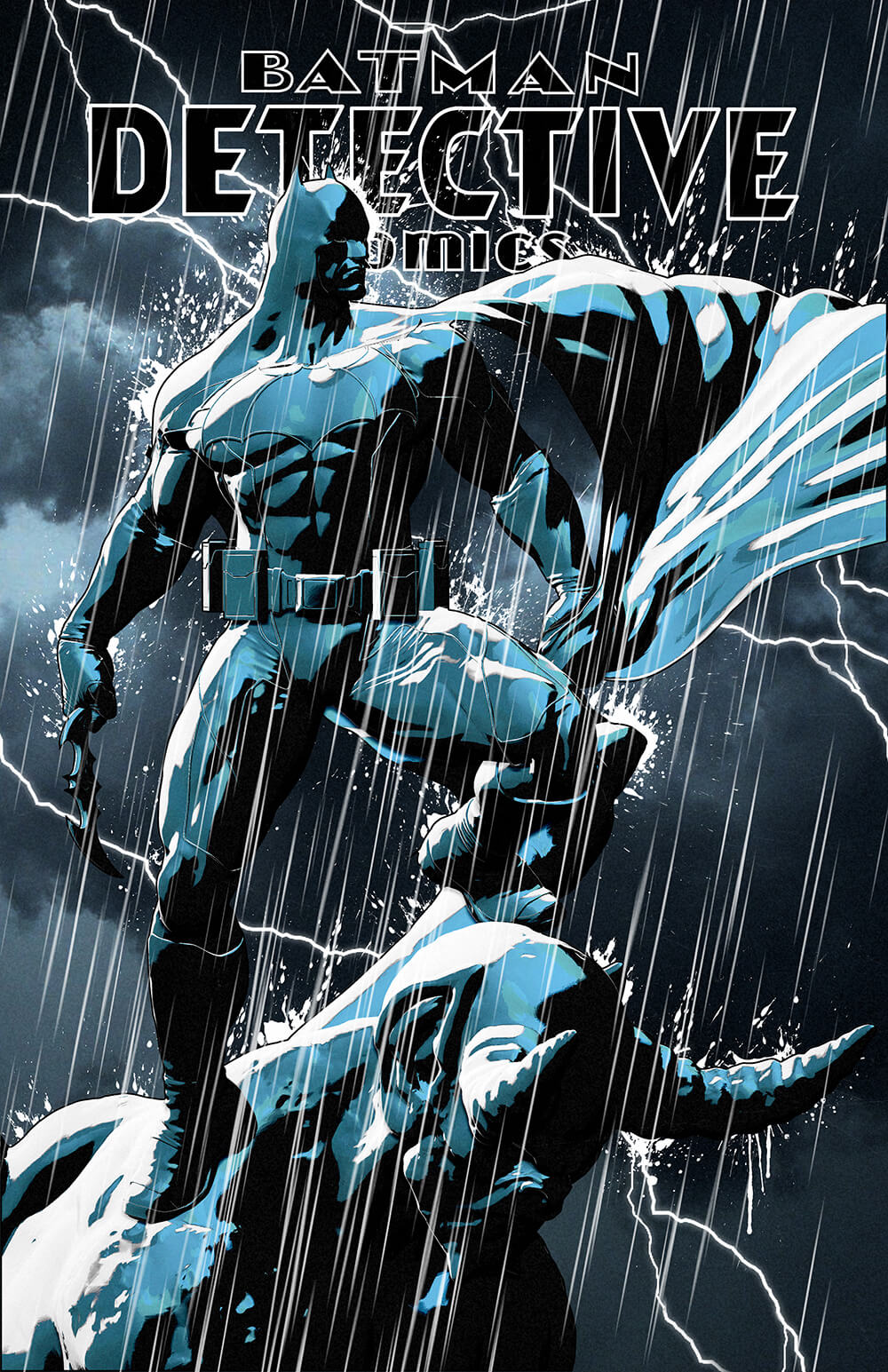 Concept comic cover: Detective Comics