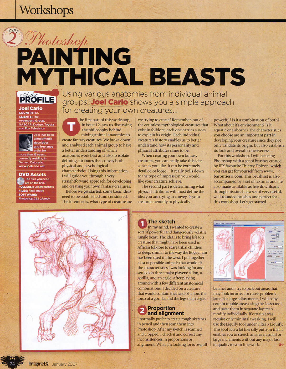 ImagineFX Creature Anatomy